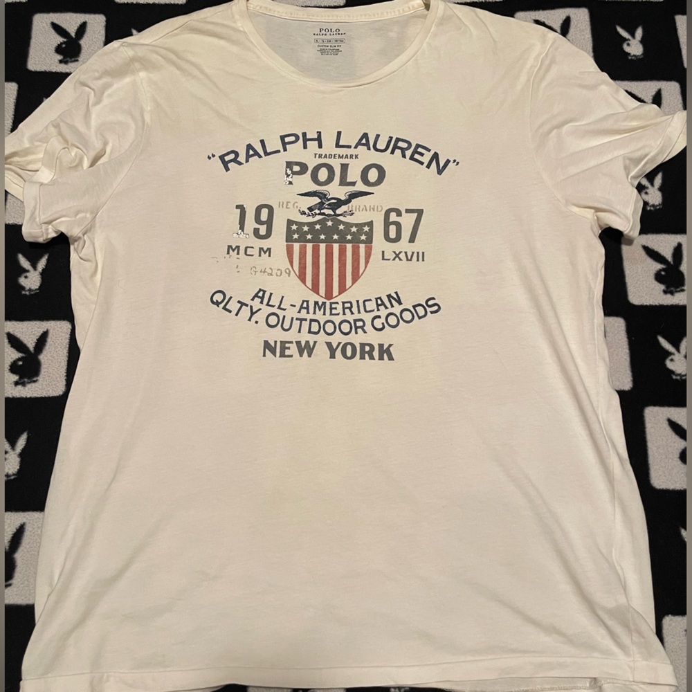 Ralph Lauren Polo Vintage USA NY Tee